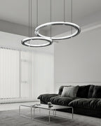 Lunara Double Anneau Crystal Lustre - Neutralighting