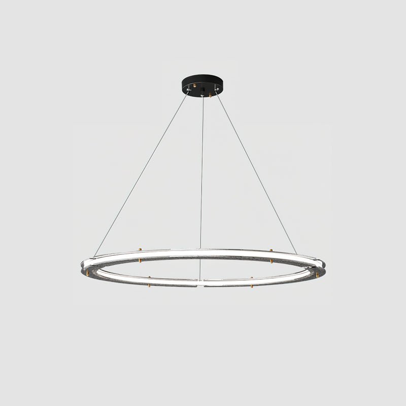 Lunara Double Anneau Crystal Lustre - Neutralighting