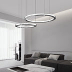 Lunara Double Anneau Crystal Lustre - Neutralighting