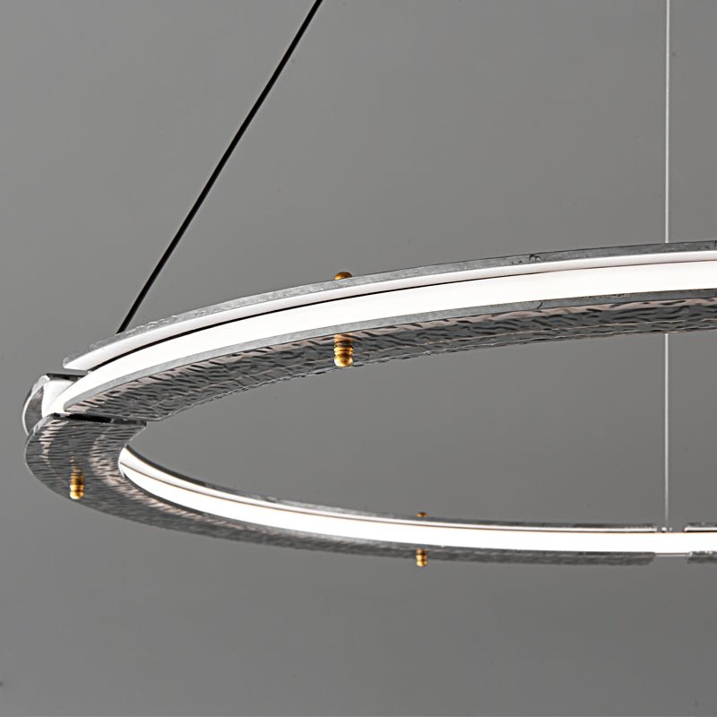 Lunara Double Anneau Crystal Lustre - Neutralighting