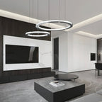 Lunara Double Anneau Crystal Lustre - Neutralighting