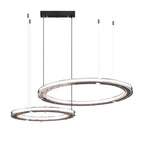 Lunara Double Anneau Crystal Lustre - Neutralighting