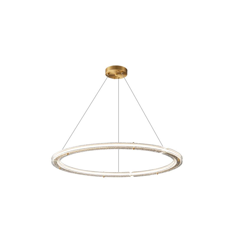 Lunara Double Anneau Crystal Lustre - Neutralighting