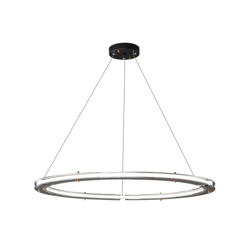 Lunara Double Anneau Crystal Lustre - Neutralighting