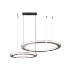 Lunara Double Anneau Crystal Lustre - Neutralighting