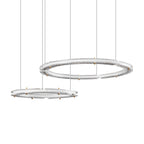 Lunara Double Anneau Crystal Lustre - Neutralighting