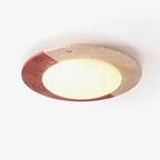 Zeraeos Plafonnier Minimaliste en Travertin - Neutralighting