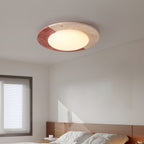 Zeraeos Plafonnier Minimaliste en Travertin - Neutralighting