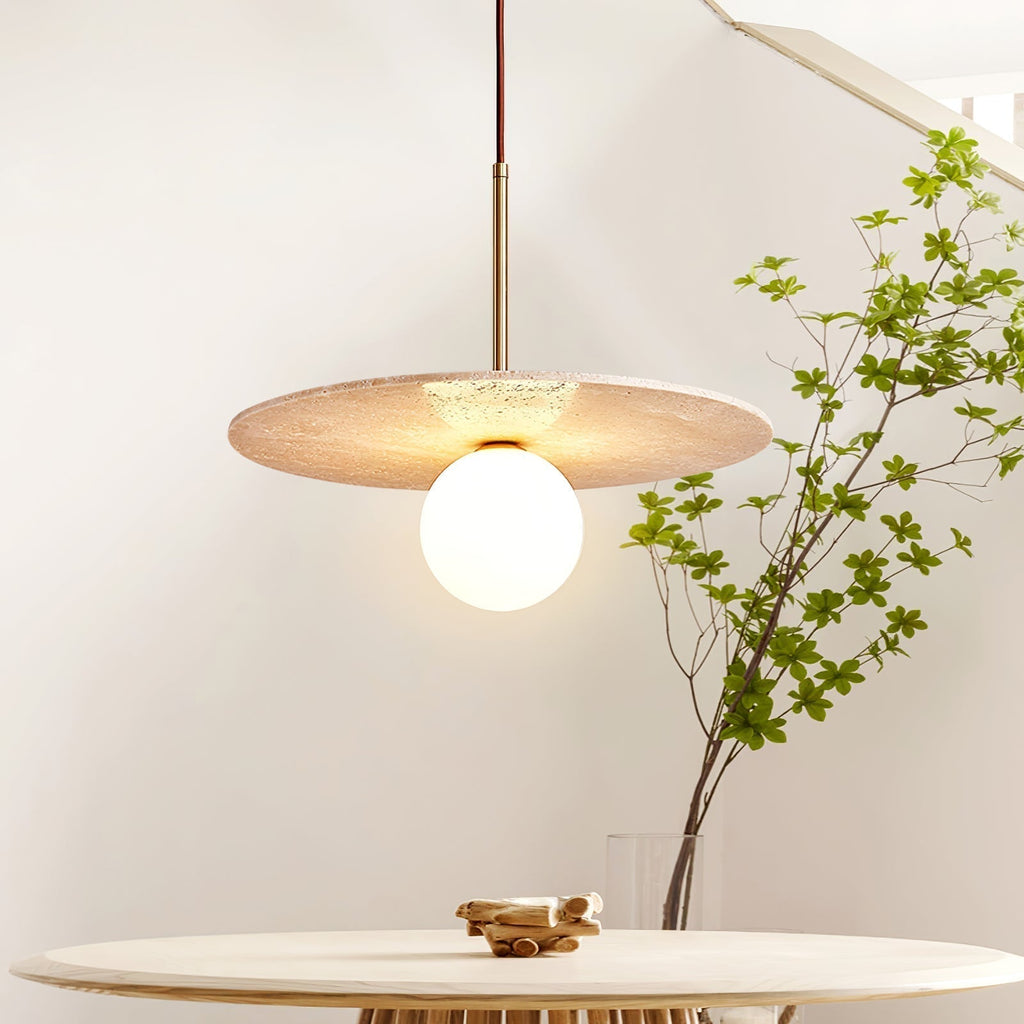 Vera Suspension Travertin - Neutralighting