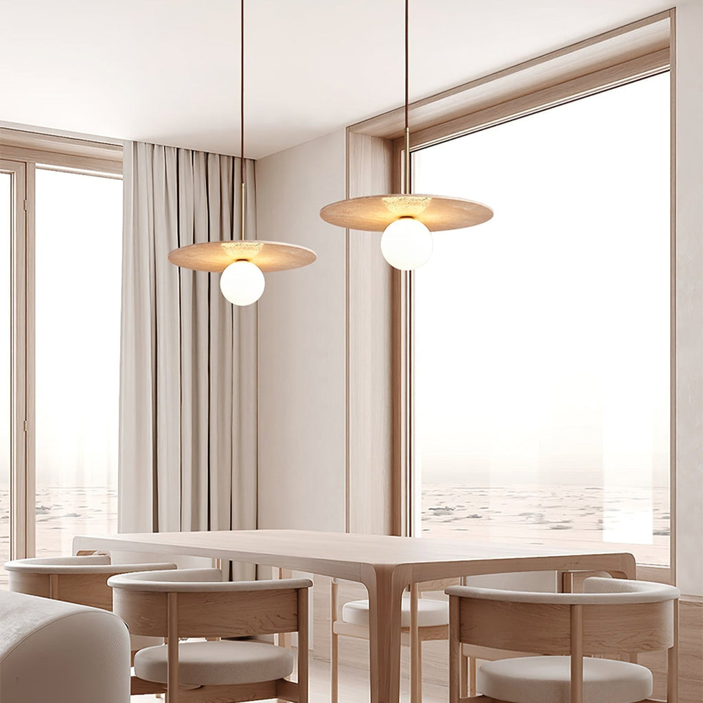 Vera Suspension Travertin - Neutralighting