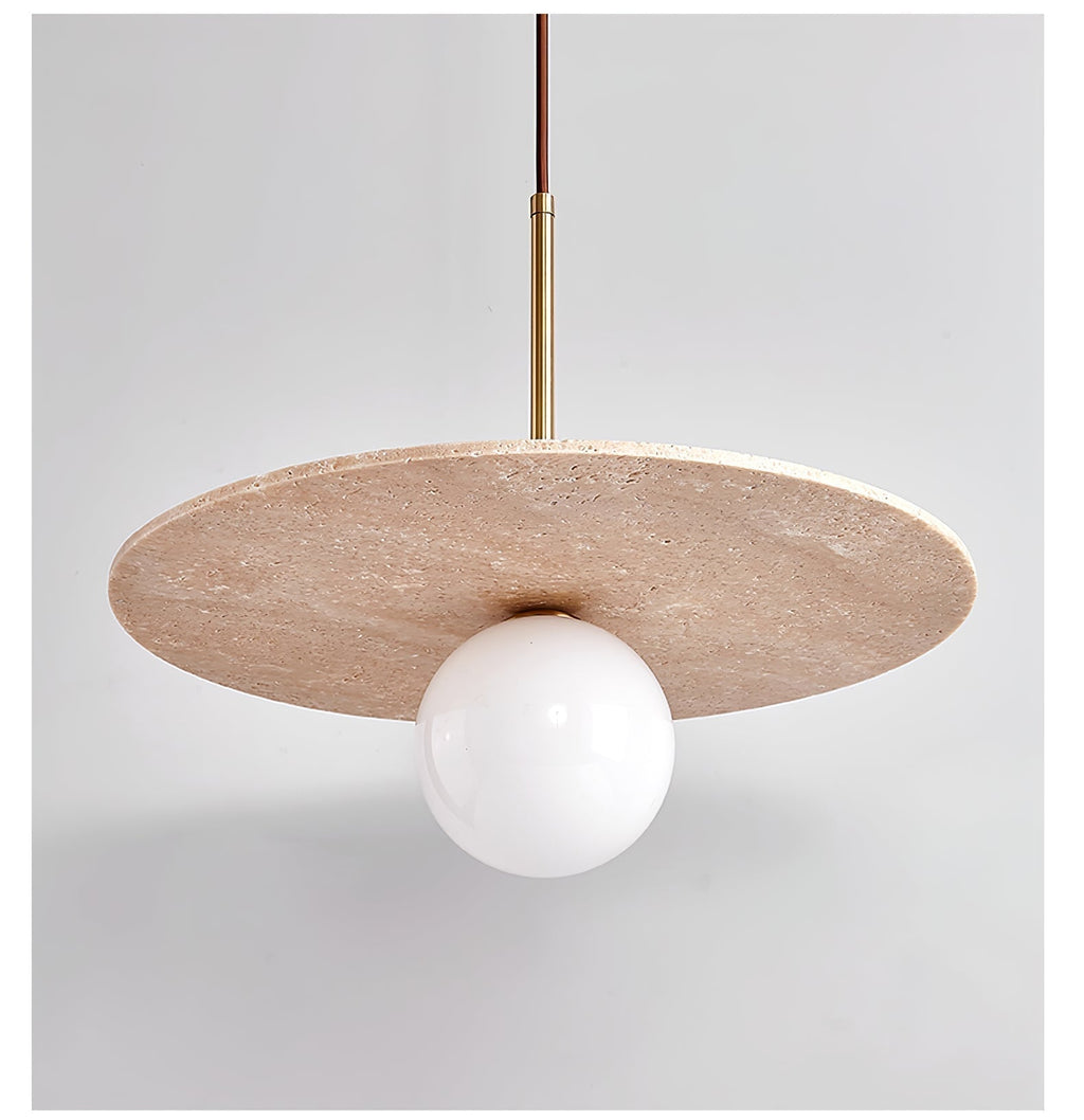 Vera Suspension Travertin - Neutralighting