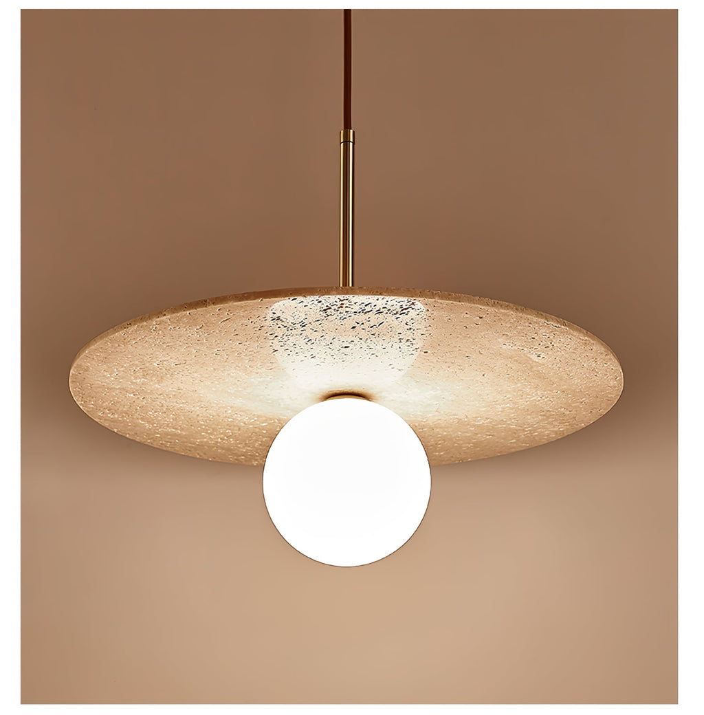 Vera Suspension Travertin - Neutralighting