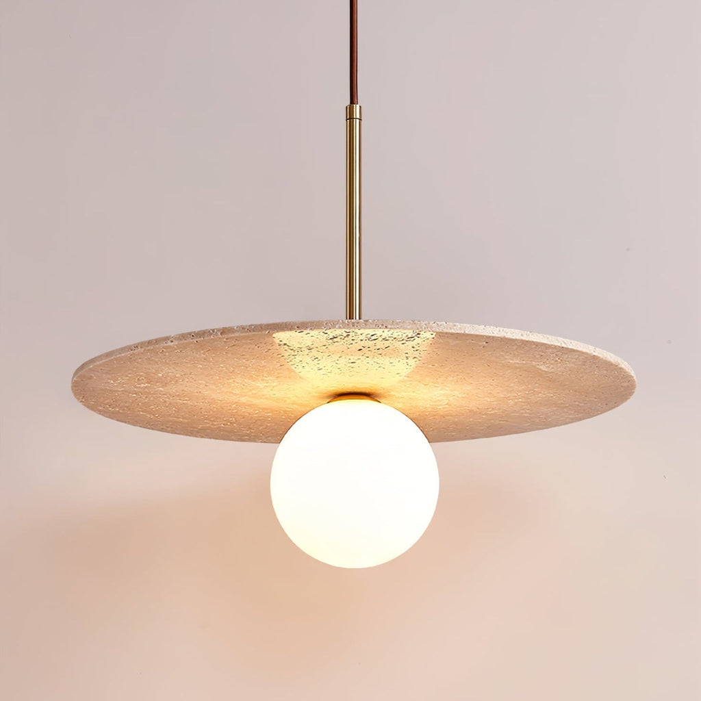 Vera Suspension Travertin - Neutralighting