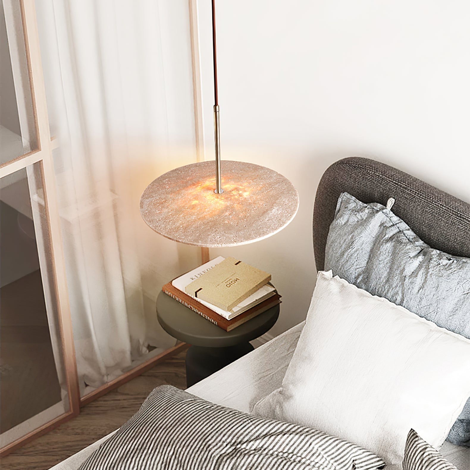 Vera Suspension Travertin - Neutralighting