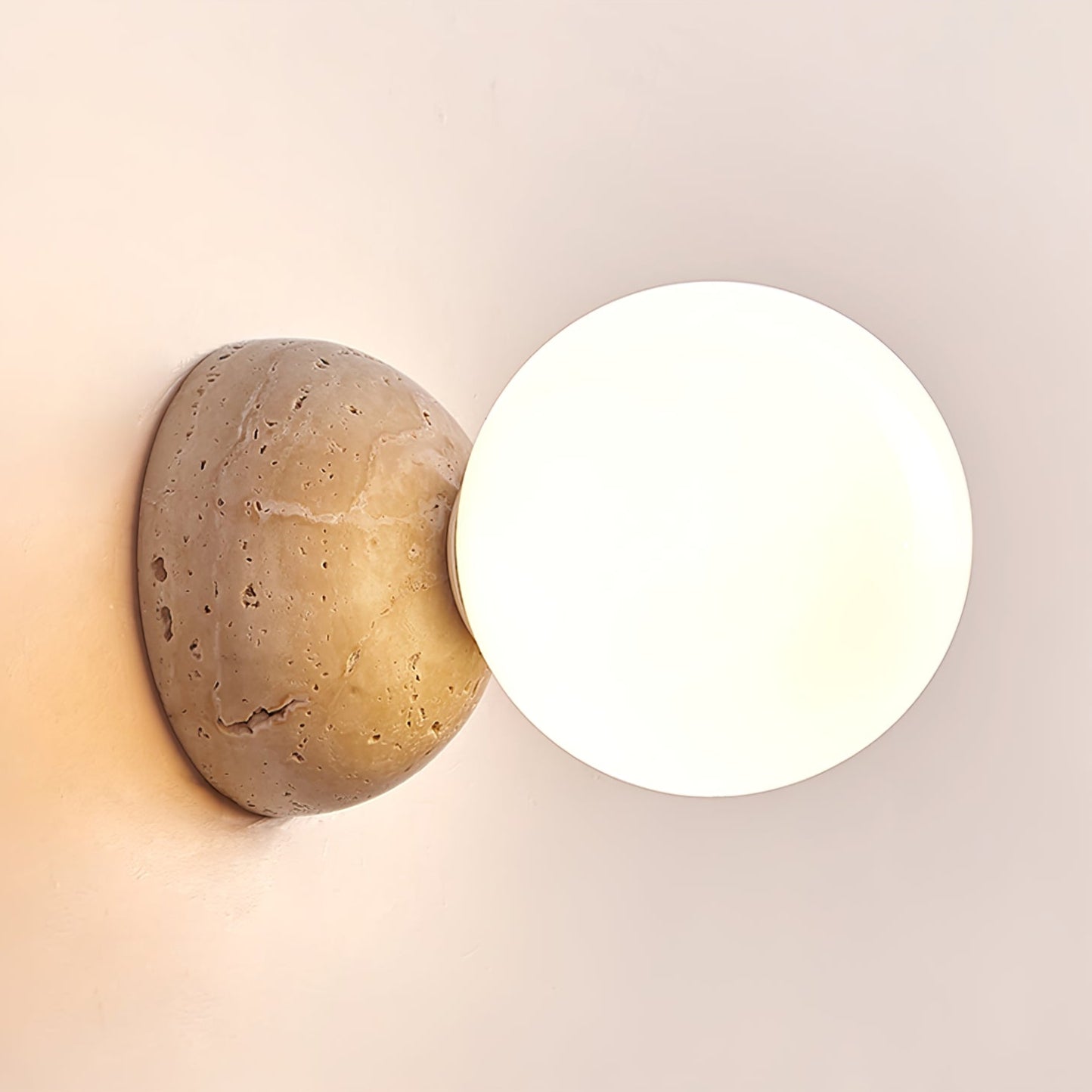 Cethair Travertin Luminaire Mural - Neutralighting