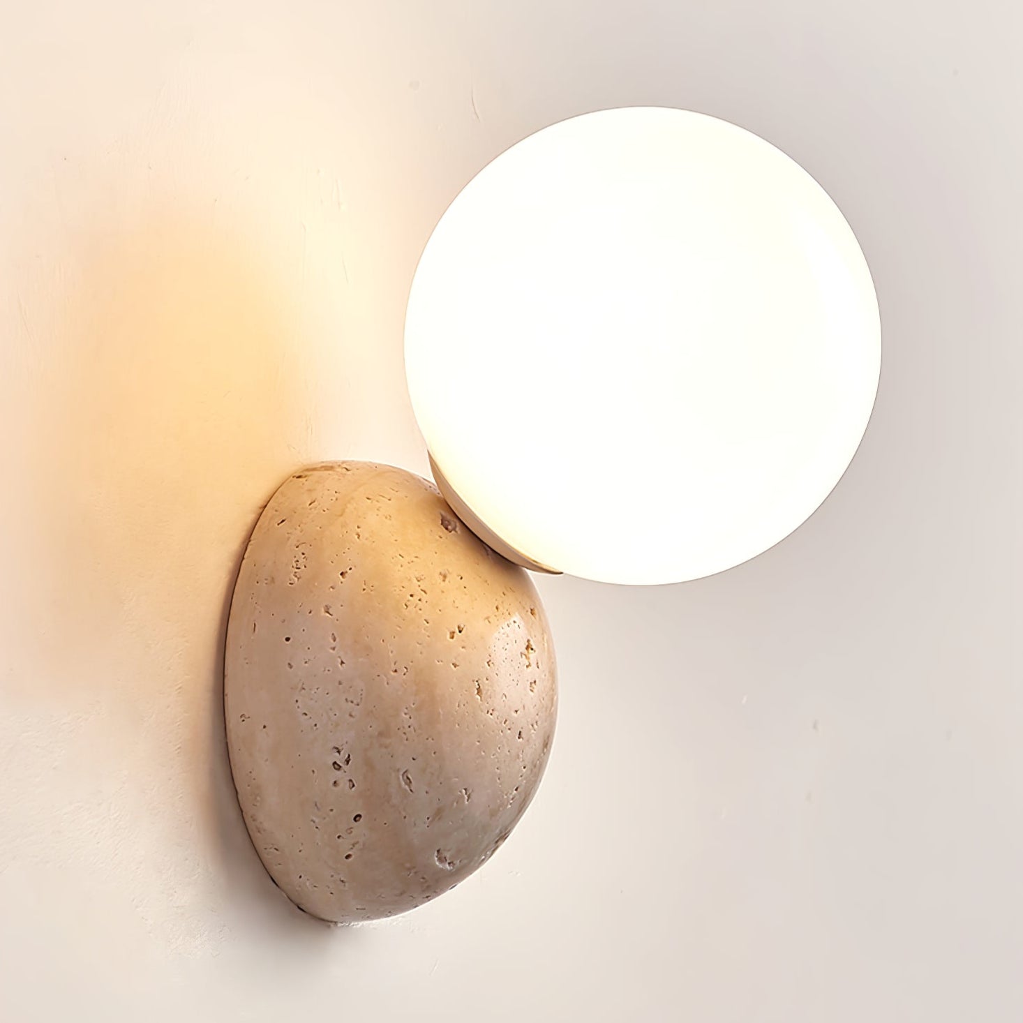 Cethair Travertin Luminaire Mural - Neutralighting