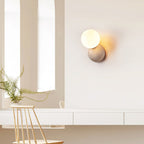 Cethair Travertin Luminaire Mural - Neutralighting