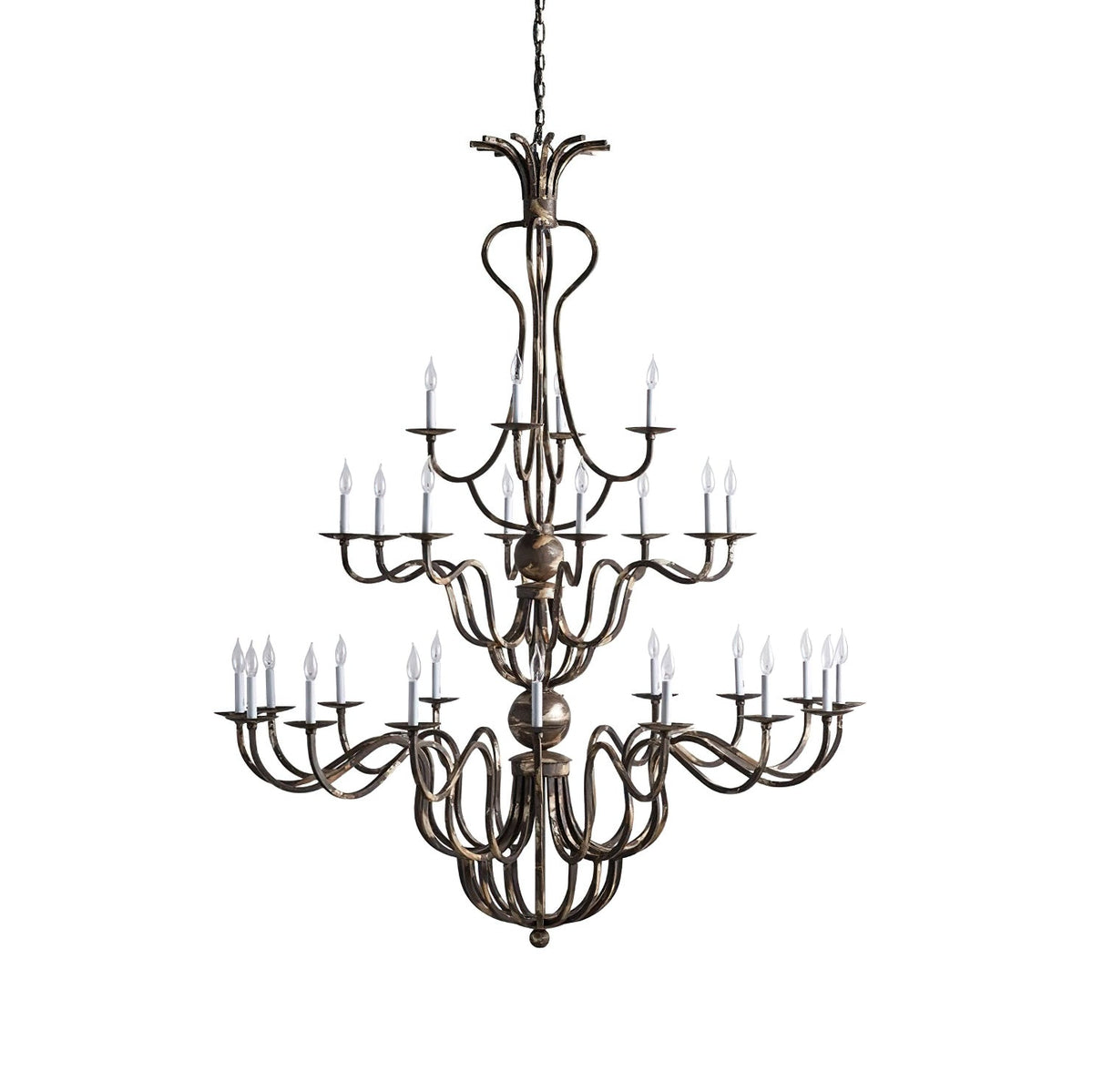 Bolt Lustre en Métal de Bronze Industriel Vintage de Luxe - Neutralighting