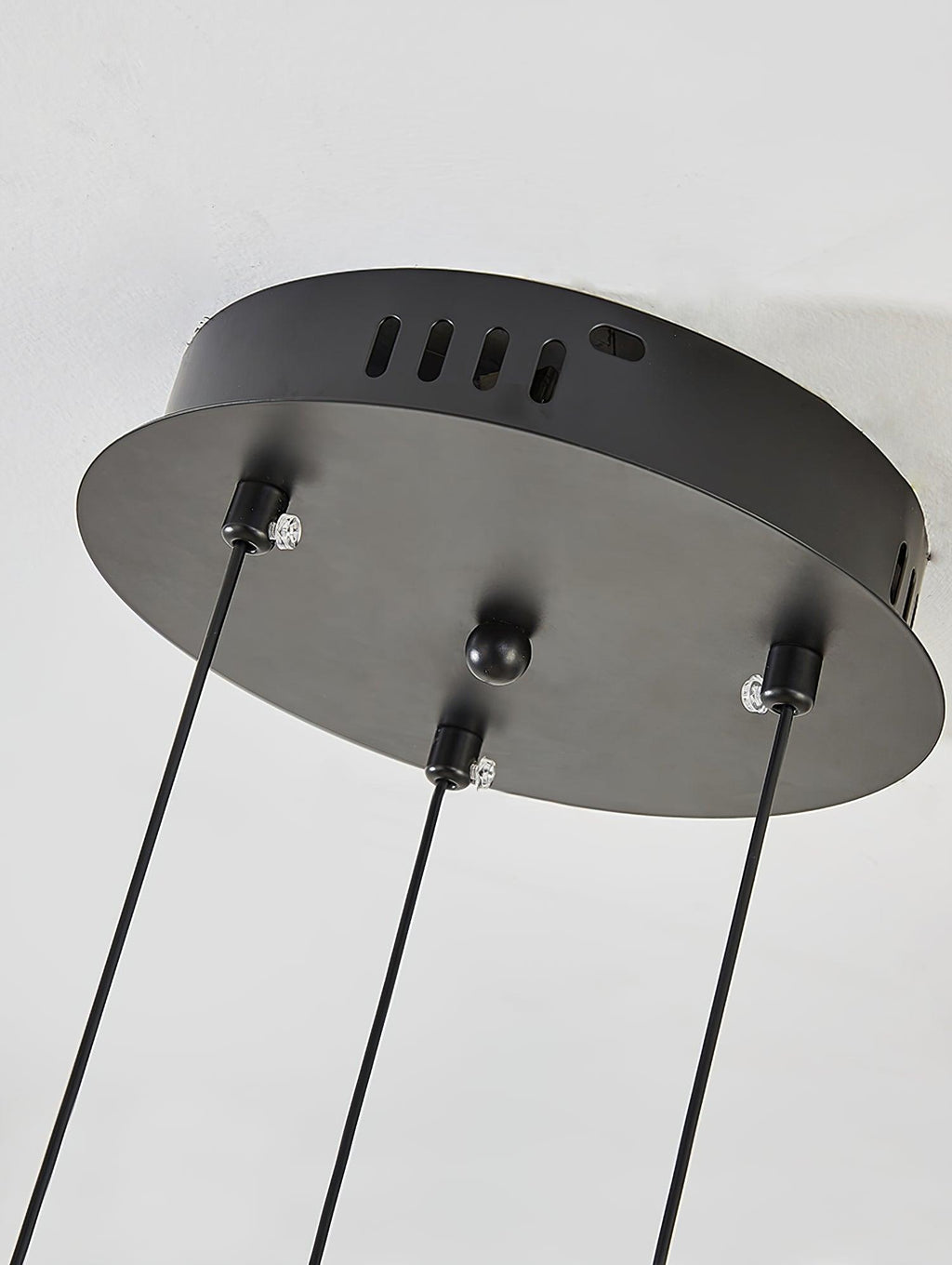 Chandelier Rods et Globe Noir Blanc Moderne - Neutralighting
