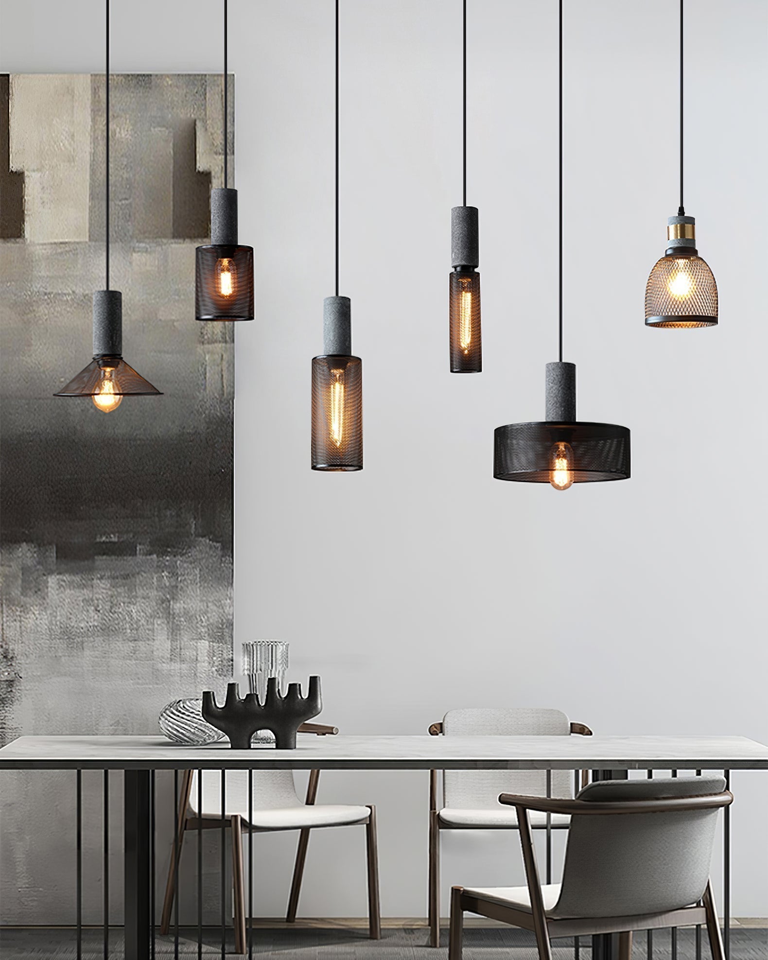 Hexa Suspension Métal Moderne - Neutralighting