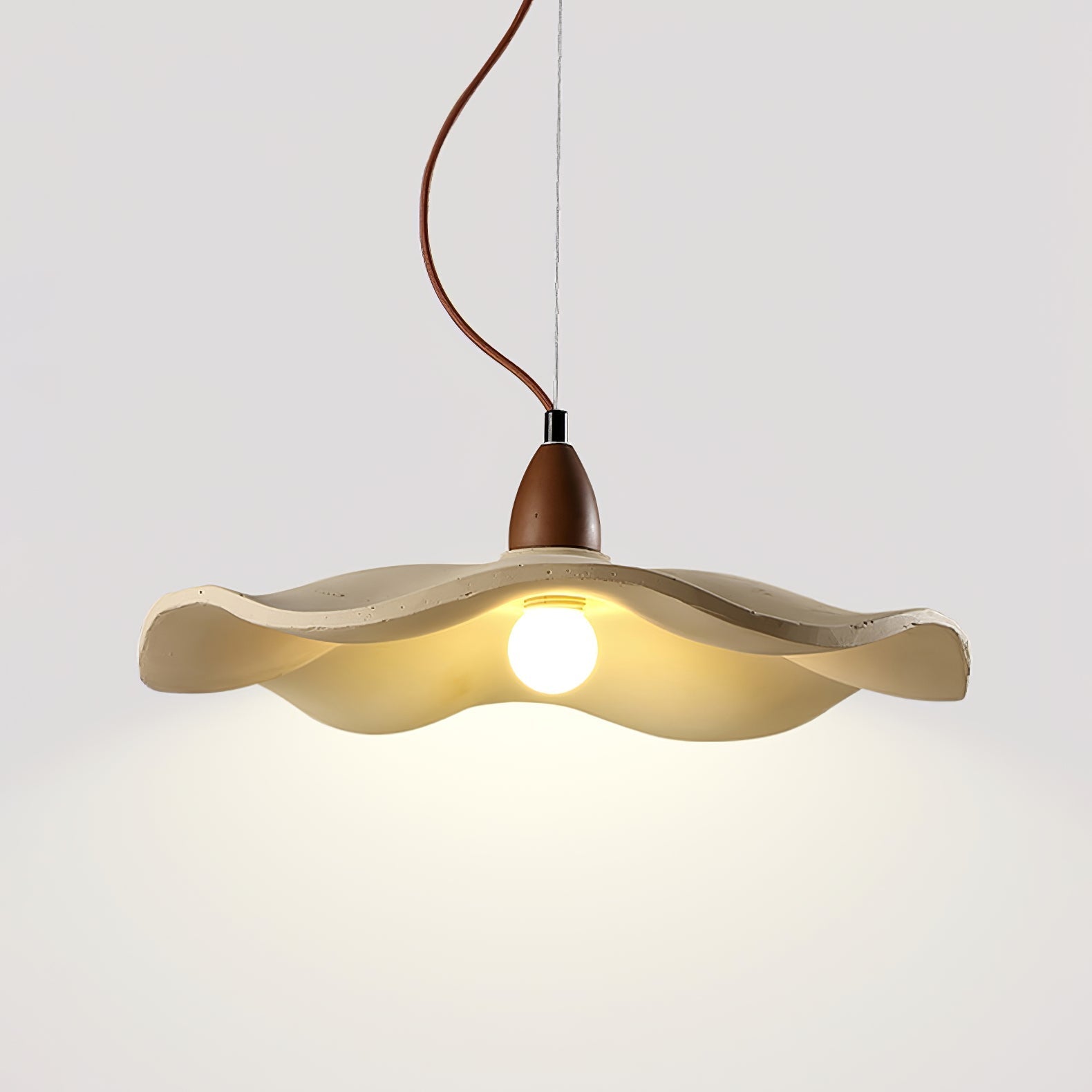 Siro Lampe Suspendue Vague en Ciment - Neutralighting