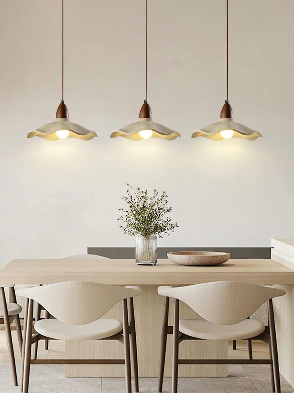 Siro Lampe Suspendue Vague en Ciment - Neutralighting