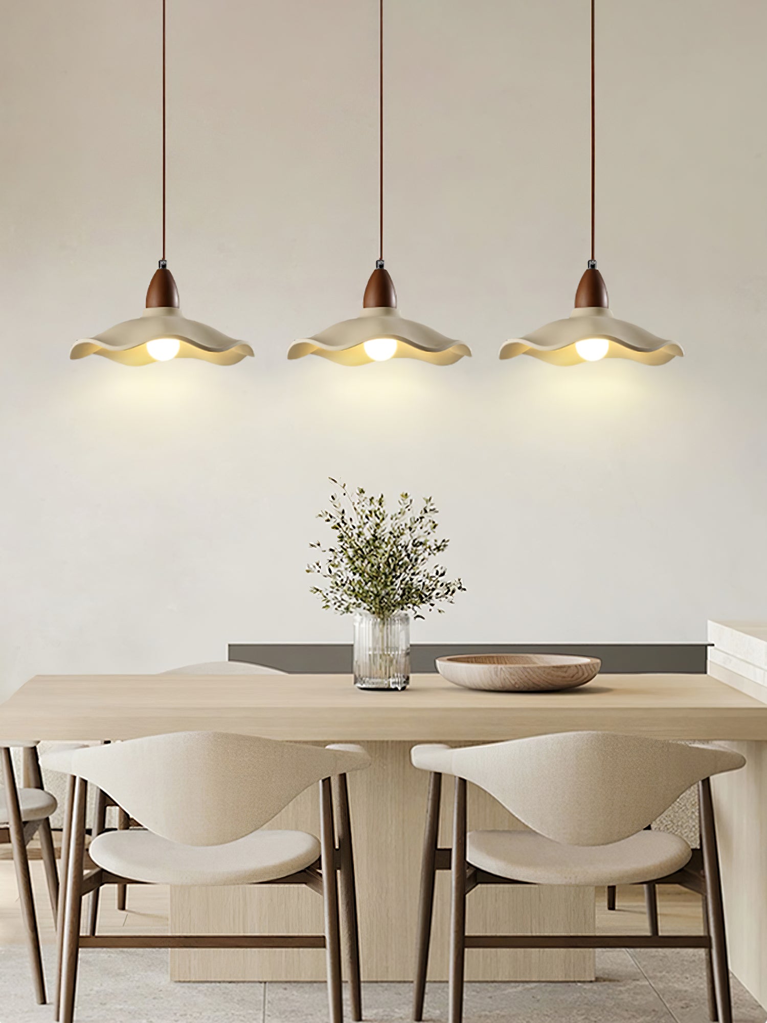 Siro Lampe Suspendue Vague en Ciment - Neutralighting