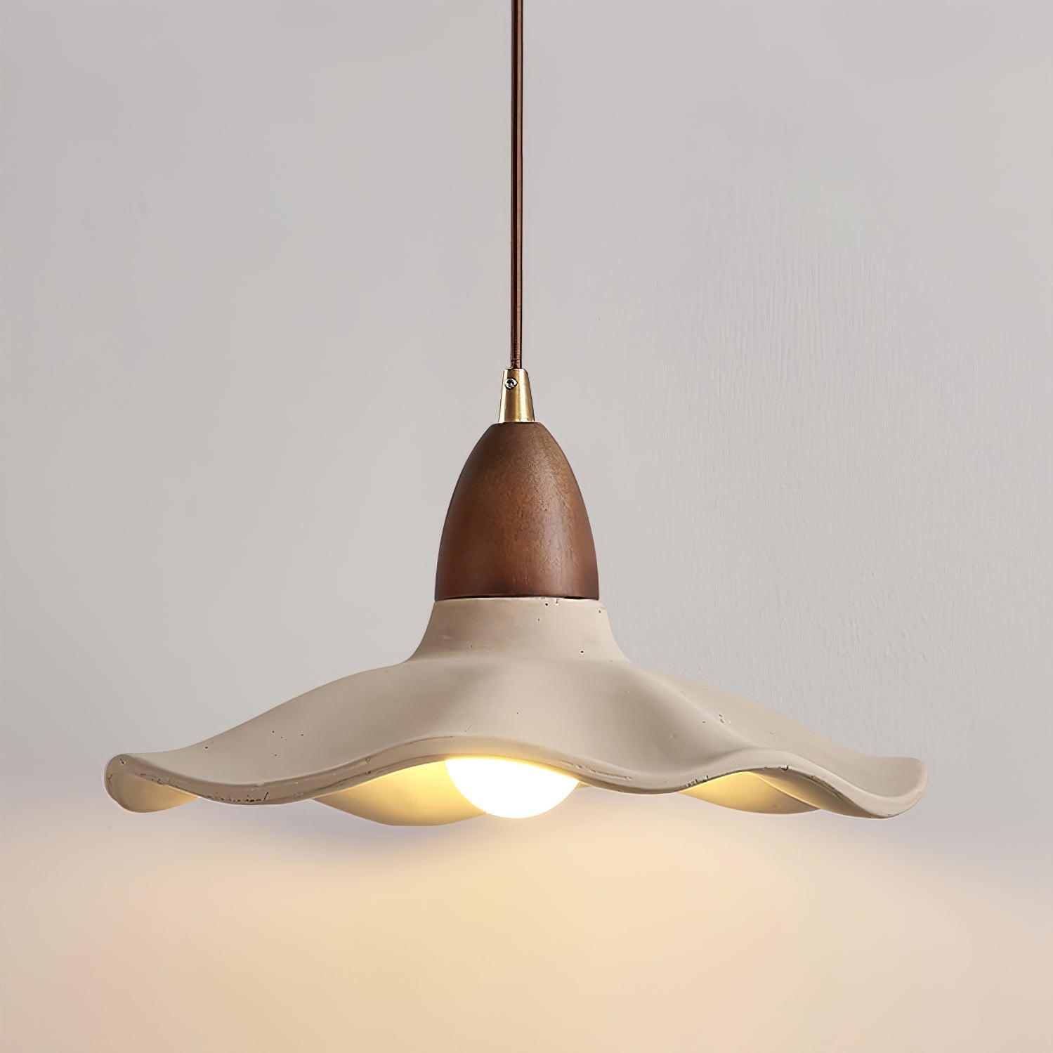 Siro Lampe Suspendue Vague en Ciment - Neutralighting