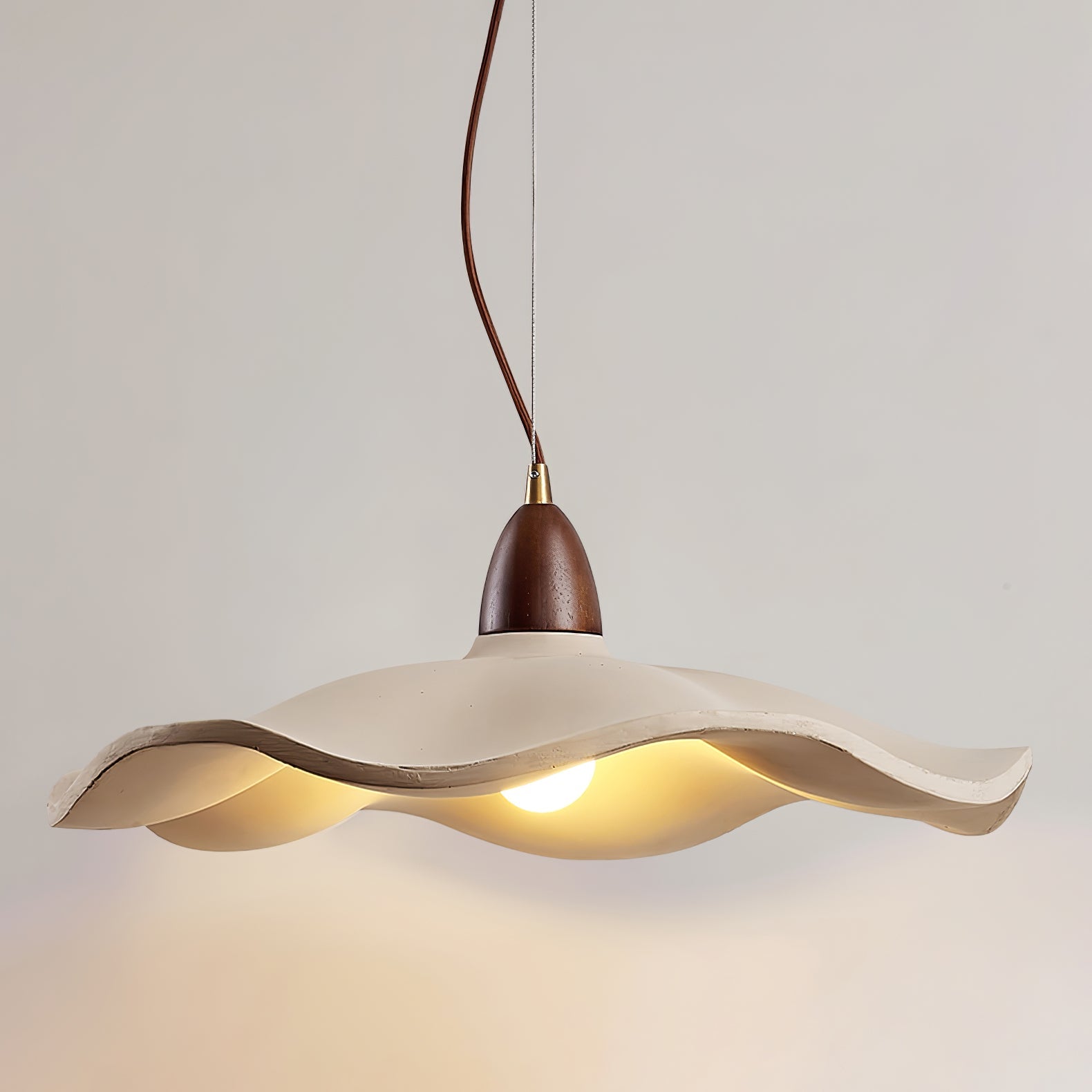 Siro Lampe Suspendue Vague en Ciment - Neutralighting