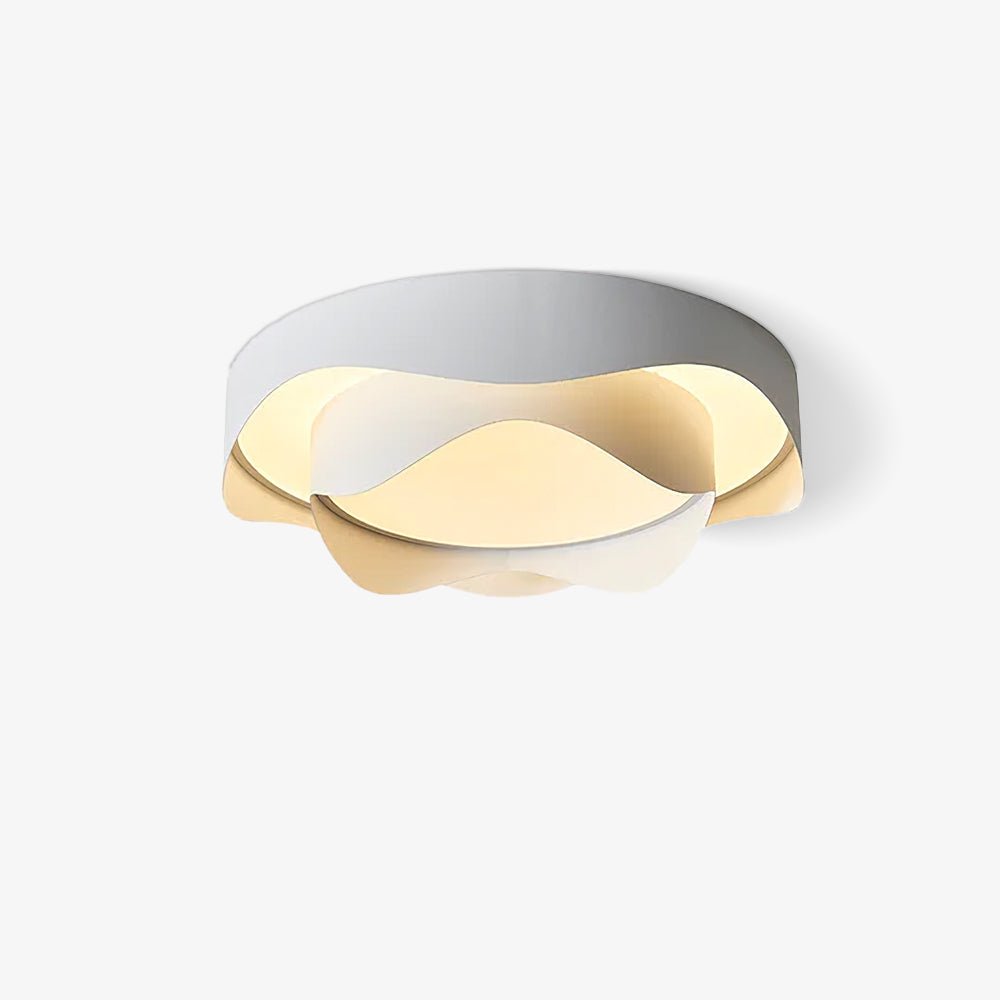 Lustra Plafonnier Blanc en Métal Moderne - Neutralighting