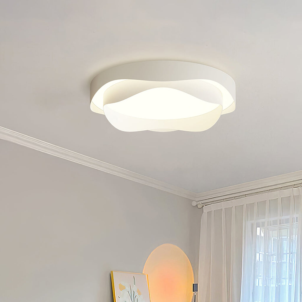 Lustra Plafonnier Blanc en Métal Moderne - Neutralighting