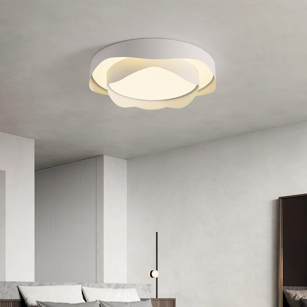 Lustra Plafonnier Blanc en Métal Moderne - Neutralighting