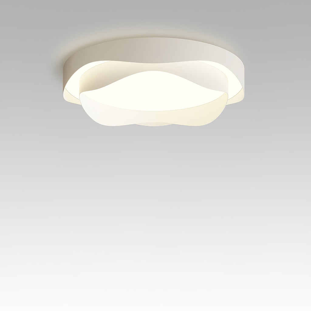 Lustra Plafonnier Blanc en Métal Moderne - Neutralighting