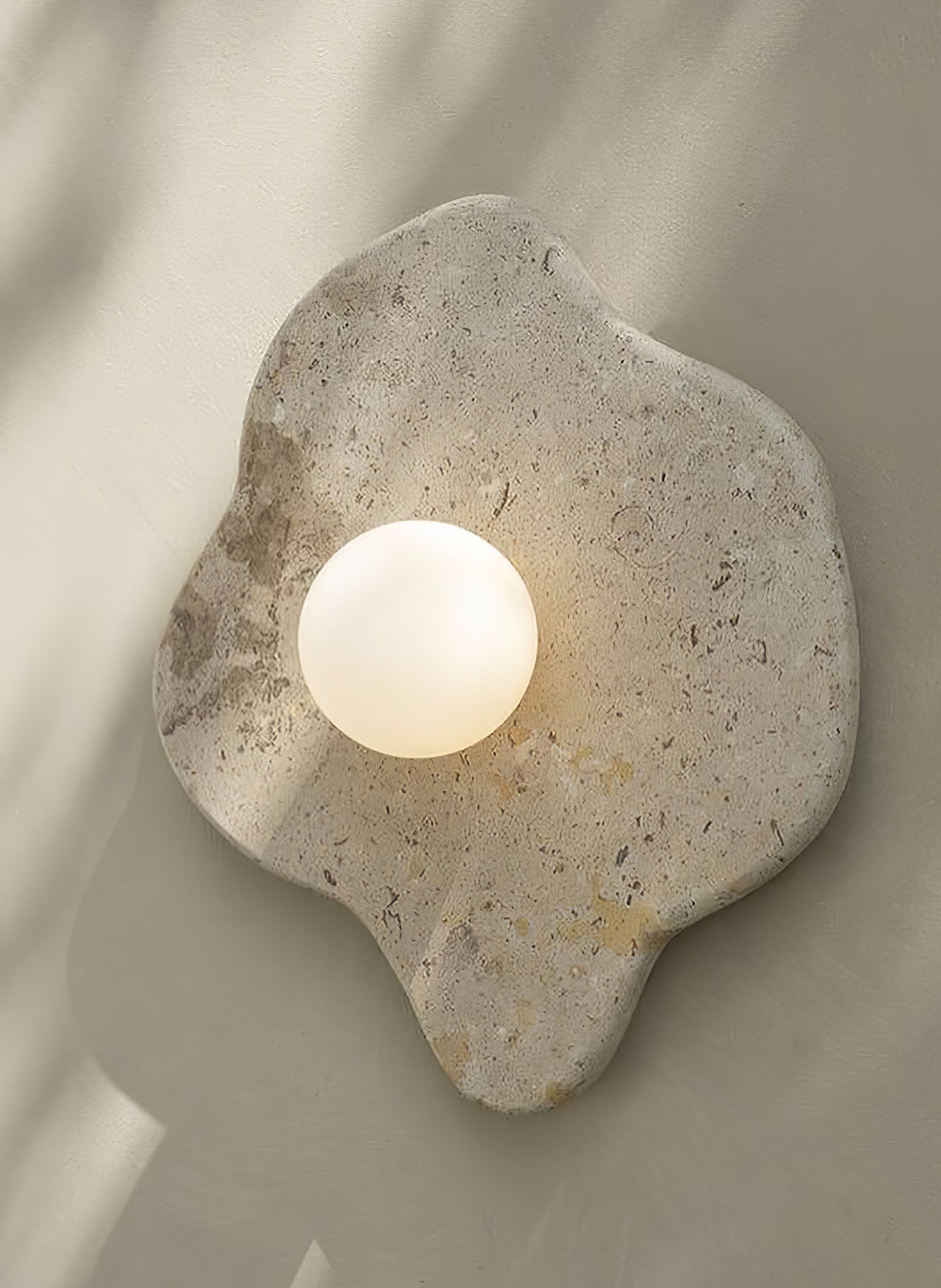 Bloom Applique Murale Rustique en Marbre - Neutralighting