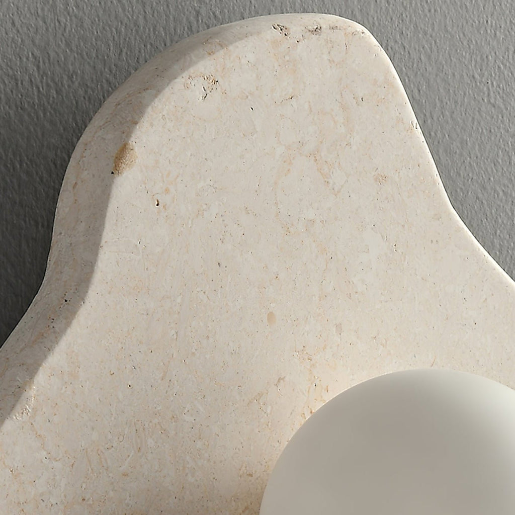 Bloom Applique Murale Rustique en Marbre - Neutralighting