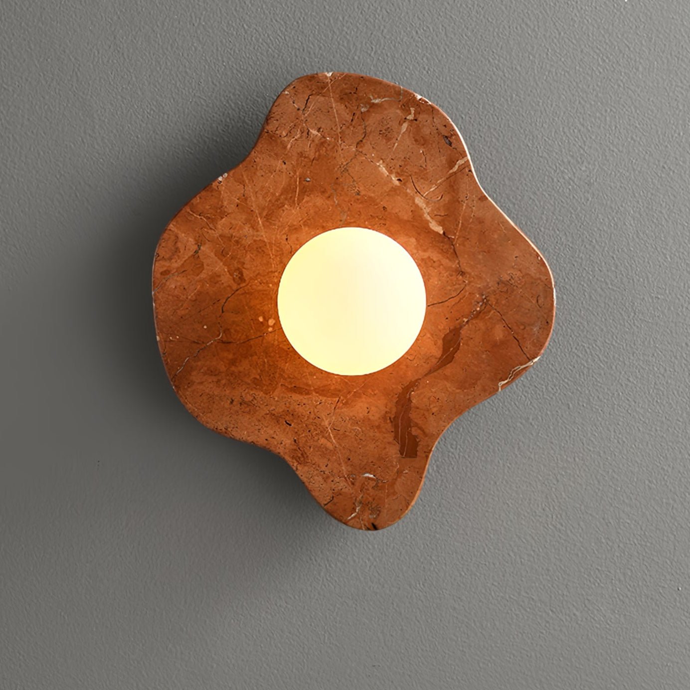 Bloom Applique Murale Rustique en Marbre - Neutralighting