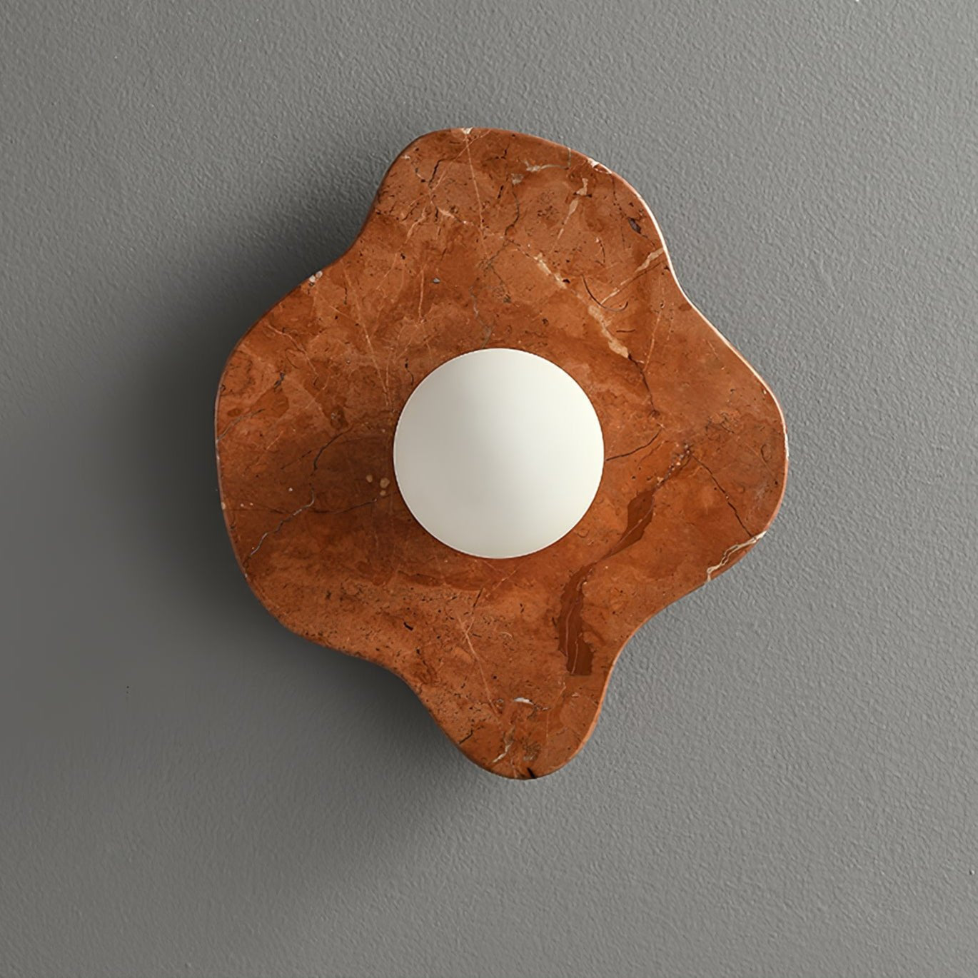 Bloom Applique Murale Rustique en Marbre - Neutralighting