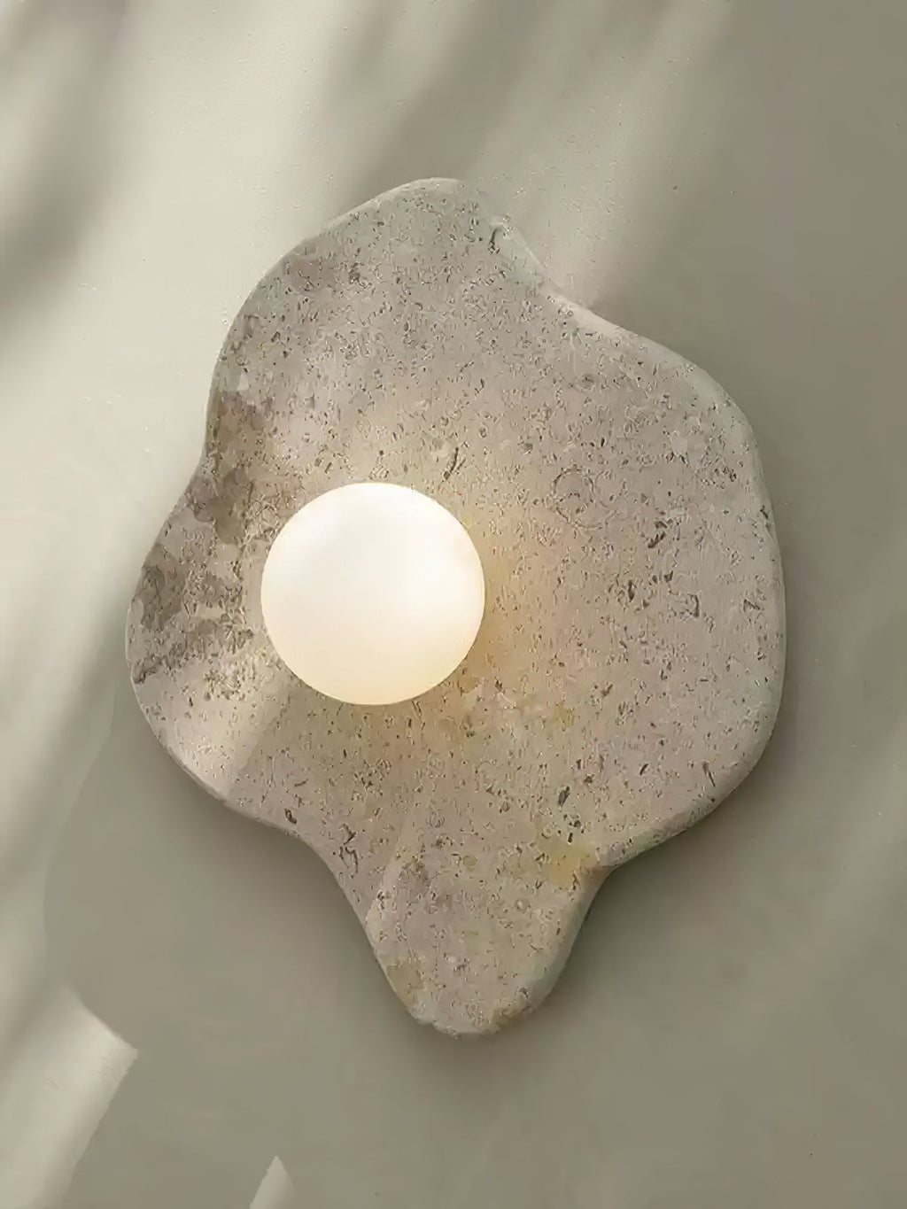 Bloom Applique Murale Rustique en Marbre - Neutralighting