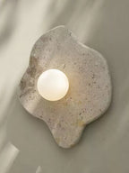 Bloom Applique Murale Rustique en Marbre - Neutralighting
