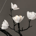 Lustra Chandelier en Céramique Fleurs et Branches Noires - Neutralighting
