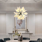 Lustra Suspension Céramique Pétales Épanouis - Neutralighting