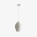 Solara Lampe à suspension en céramique côtelée en porcelaine élégante - Neutralighting