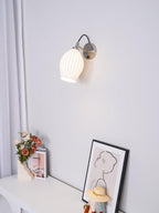 Zotalisra Moderne Minimaliste Côtes Céramique Applique Lumière - Neutralighting