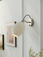 Zotalisra Moderne Minimaliste Côtes Céramique Applique Lumière - Neutralighting