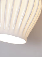 Zotalisra Moderne Minimaliste Côtes Céramique Applique Lumière - Neutralighting