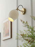Zotalisra Moderne Minimaliste Côtes Céramique Applique Lumière - Neutralighting