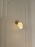 Zotalisra Moderne Minimaliste Côtes Céramique Applique Lumière - Neutralighting