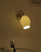Zotalisra Moderne Minimaliste Côtes Céramique Applique Lumière - Neutralighting