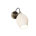Zotalisra Moderne Minimaliste Côtes Céramique Applique Lumière - Neutralighting