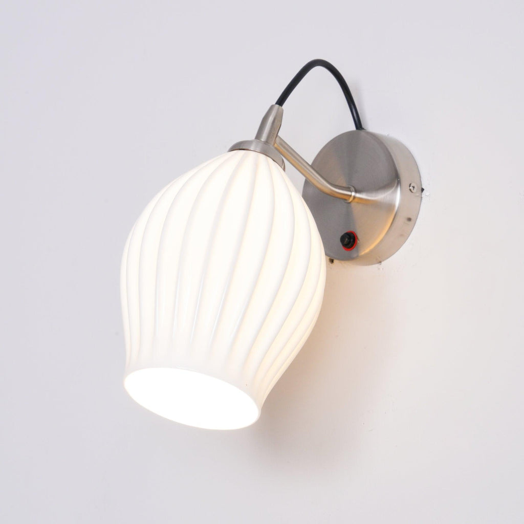 Zotalisra Moderne Minimaliste Côtes Céramique Applique Lumière - Neutralighting